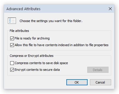 NTFS Encryption